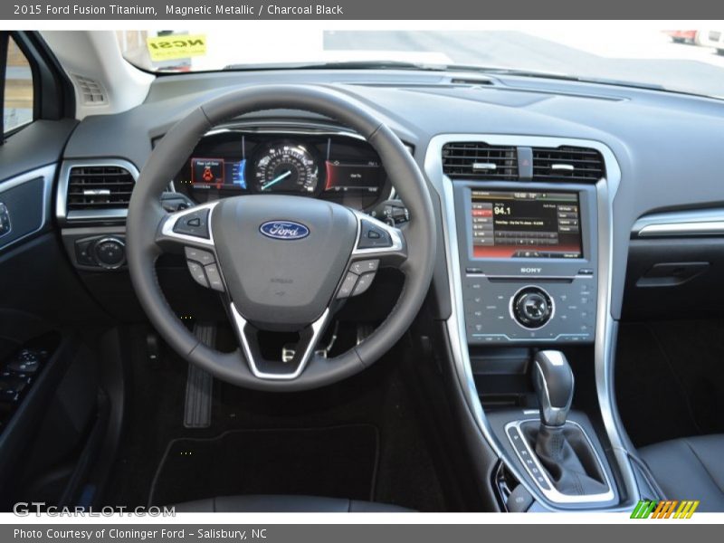 Dashboard of 2015 Fusion Titanium