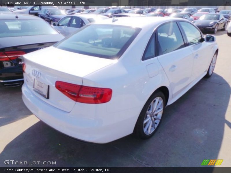 Ibis White / Black 2015 Audi A4 2.0T Premium