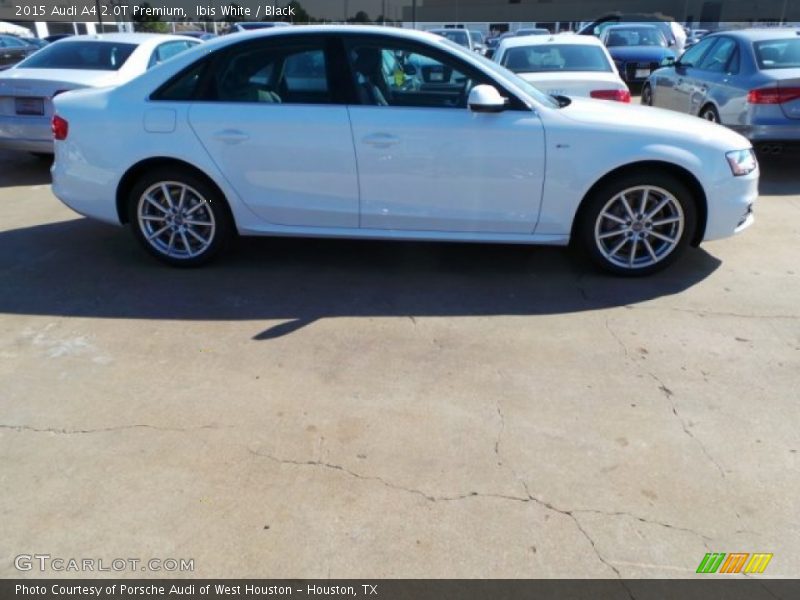 Ibis White / Black 2015 Audi A4 2.0T Premium