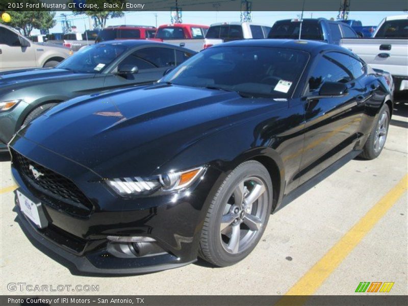 Black / Ebony 2015 Ford Mustang GT Coupe