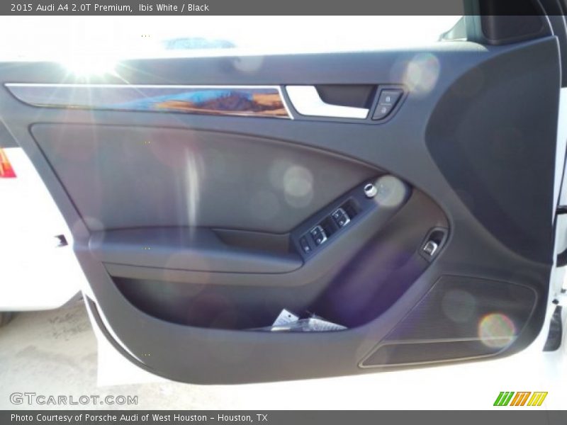 Ibis White / Black 2015 Audi A4 2.0T Premium