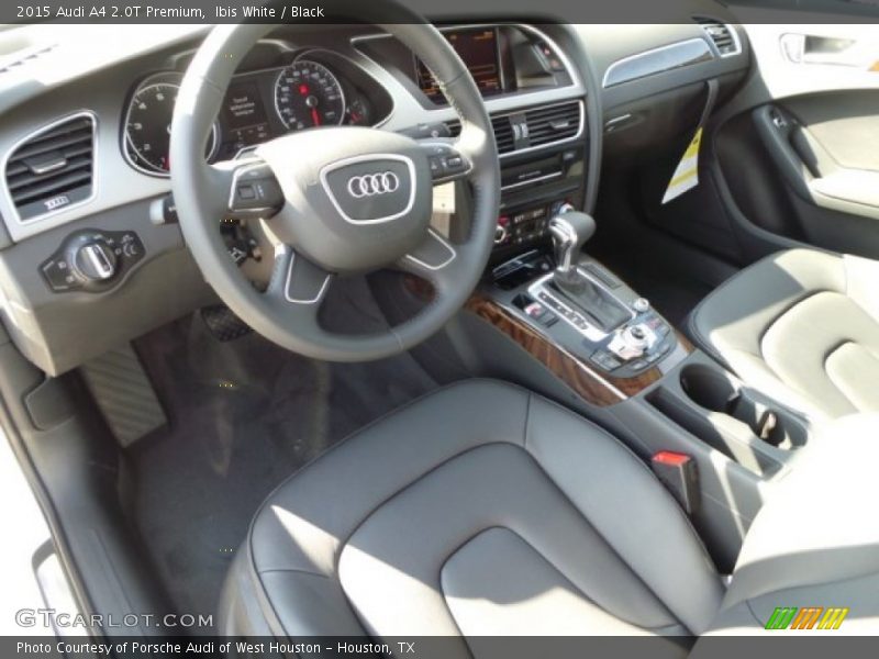 Ibis White / Black 2015 Audi A4 2.0T Premium