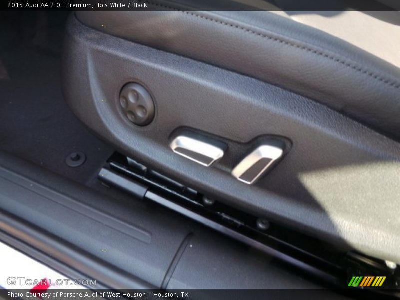 Ibis White / Black 2015 Audi A4 2.0T Premium