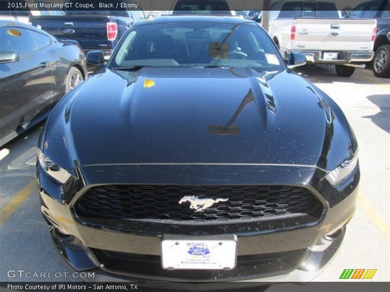 Black / Ebony 2015 Ford Mustang GT Coupe