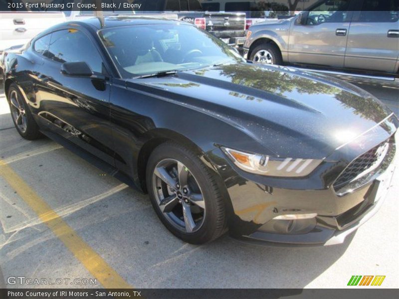 Black / Ebony 2015 Ford Mustang GT Coupe
