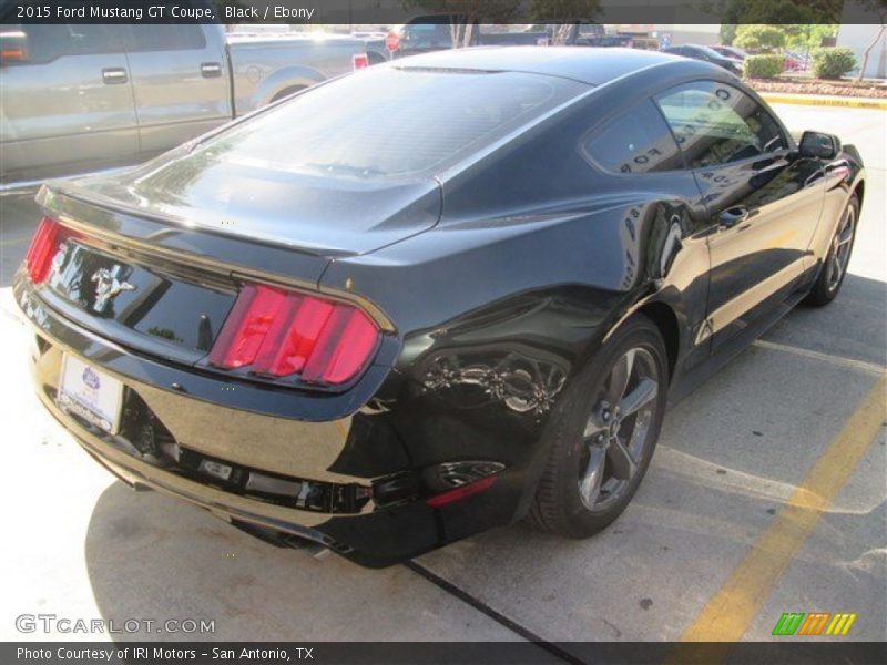 Black / Ebony 2015 Ford Mustang GT Coupe