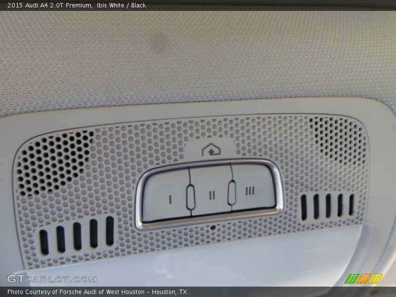 Ibis White / Black 2015 Audi A4 2.0T Premium