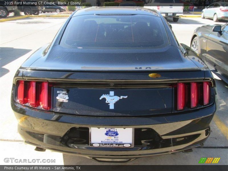 Black / Ebony 2015 Ford Mustang GT Coupe
