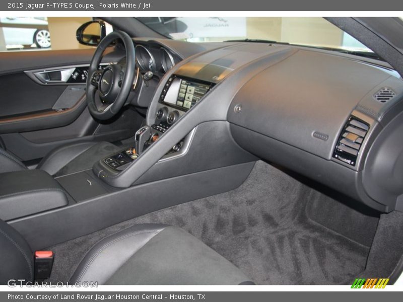 Dashboard of 2015 F-TYPE S Coupe