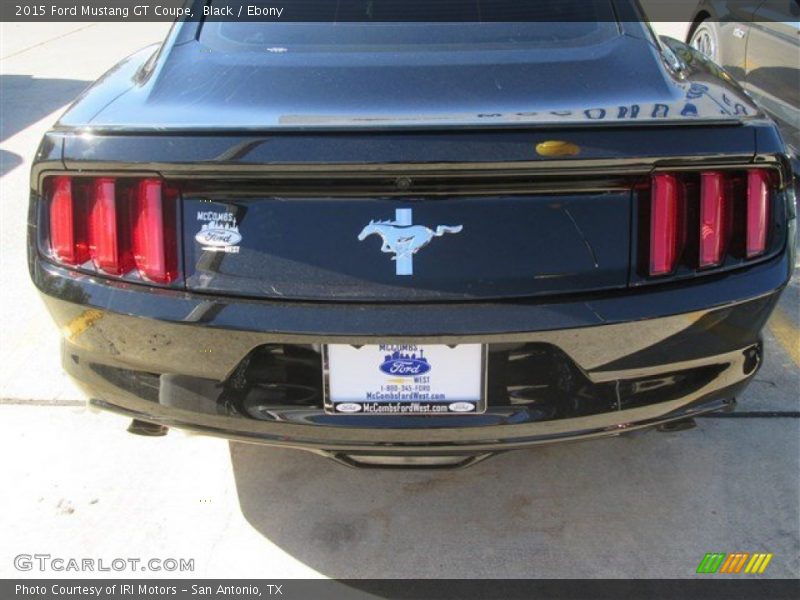 Black / Ebony 2015 Ford Mustang GT Coupe
