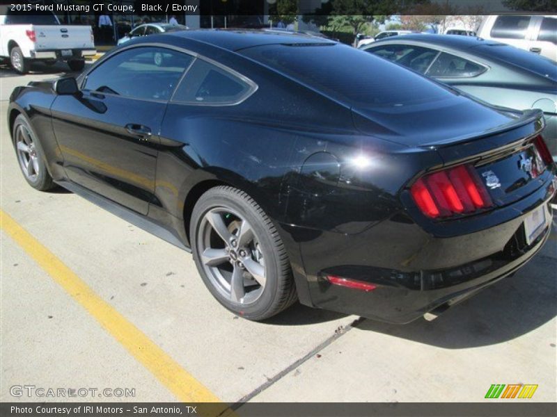 Black / Ebony 2015 Ford Mustang GT Coupe