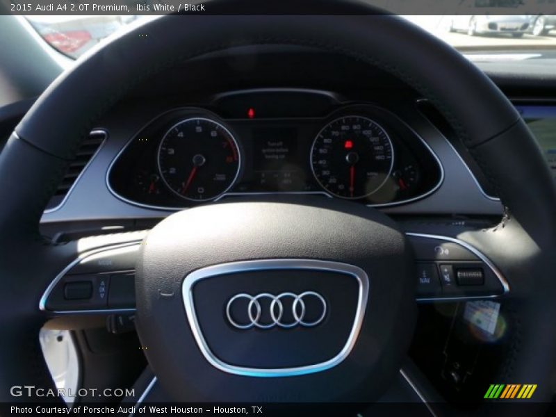 Ibis White / Black 2015 Audi A4 2.0T Premium