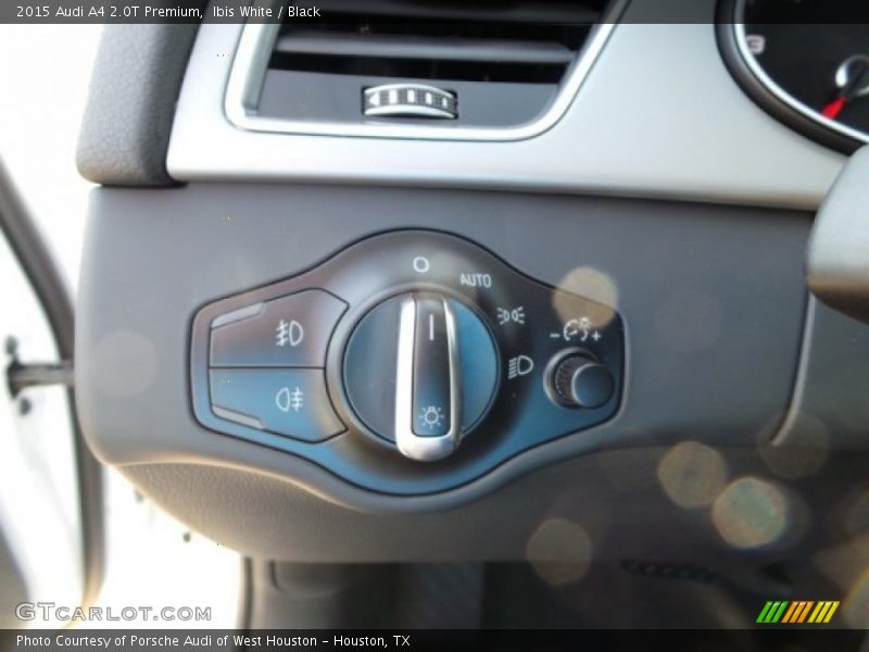 Ibis White / Black 2015 Audi A4 2.0T Premium