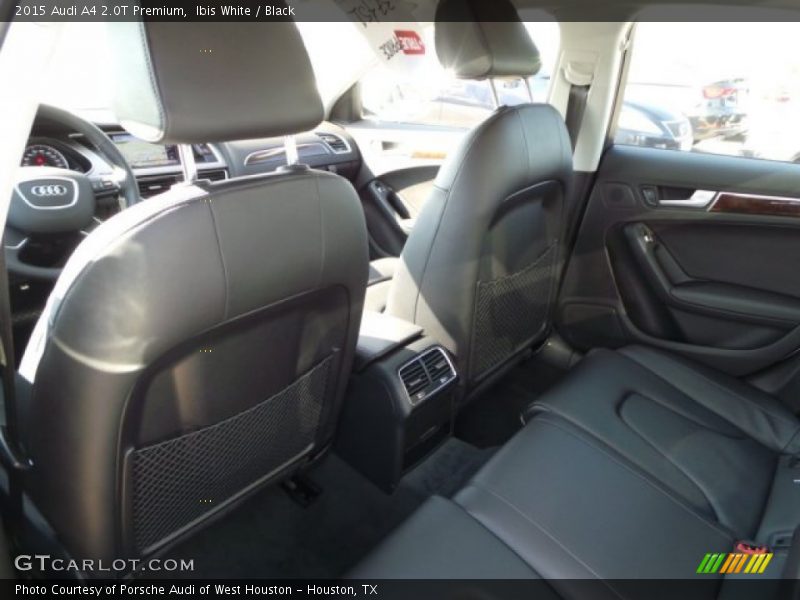 Ibis White / Black 2015 Audi A4 2.0T Premium