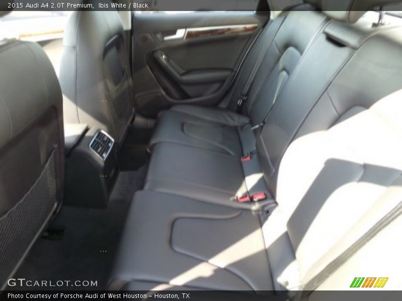 Ibis White / Black 2015 Audi A4 2.0T Premium