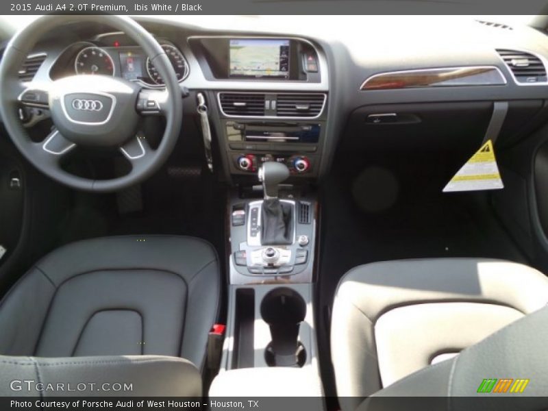 Ibis White / Black 2015 Audi A4 2.0T Premium