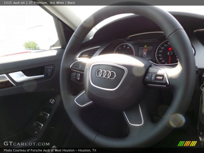 Ibis White / Black 2015 Audi A4 2.0T Premium