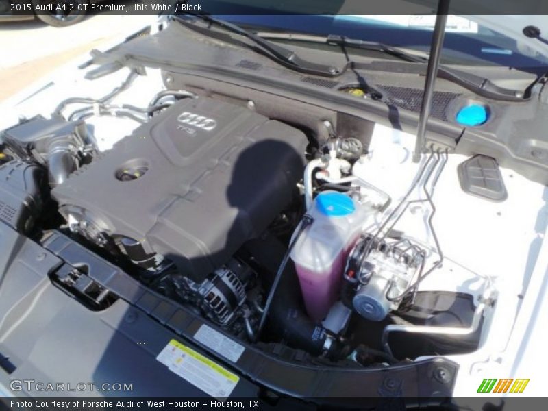 Ibis White / Black 2015 Audi A4 2.0T Premium