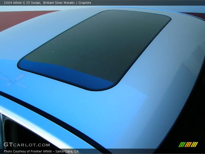 Brilliant Silver Metallic / Graphite 2004 Infiniti G 35 Sedan