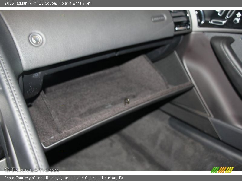 Polaris White / Jet 2015 Jaguar F-TYPE S Coupe