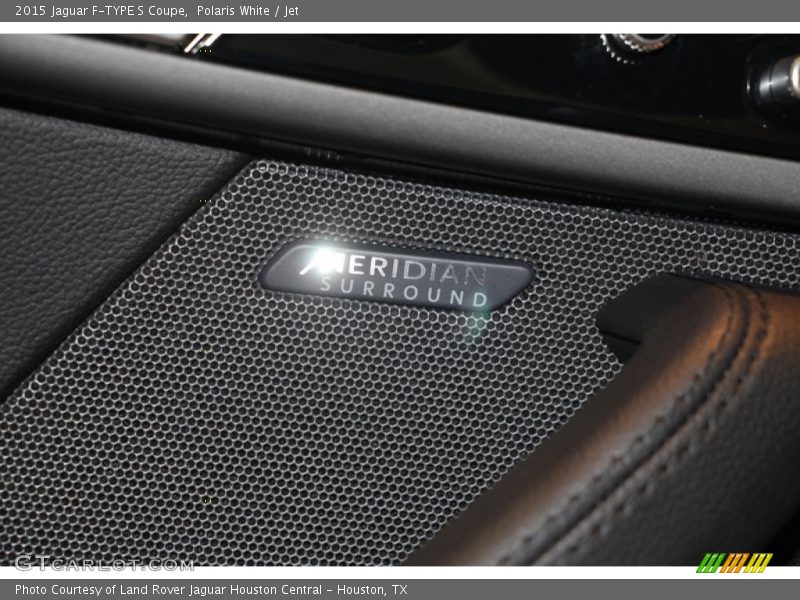 Polaris White / Jet 2015 Jaguar F-TYPE S Coupe