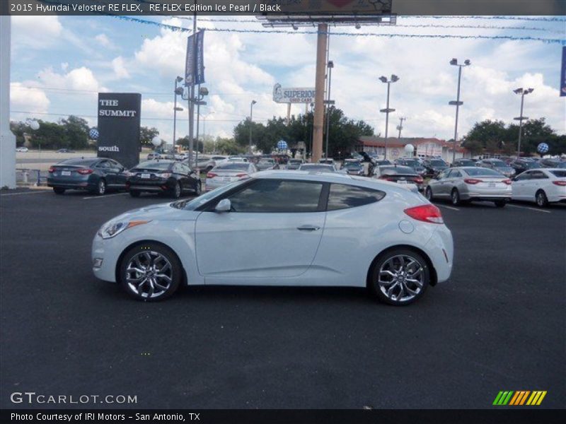 RE FLEX Edition Ice Pearl / Black 2015 Hyundai Veloster RE FLEX