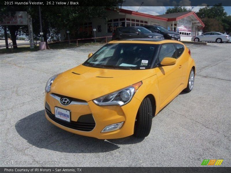 26.2 Yellow / Black 2015 Hyundai Veloster