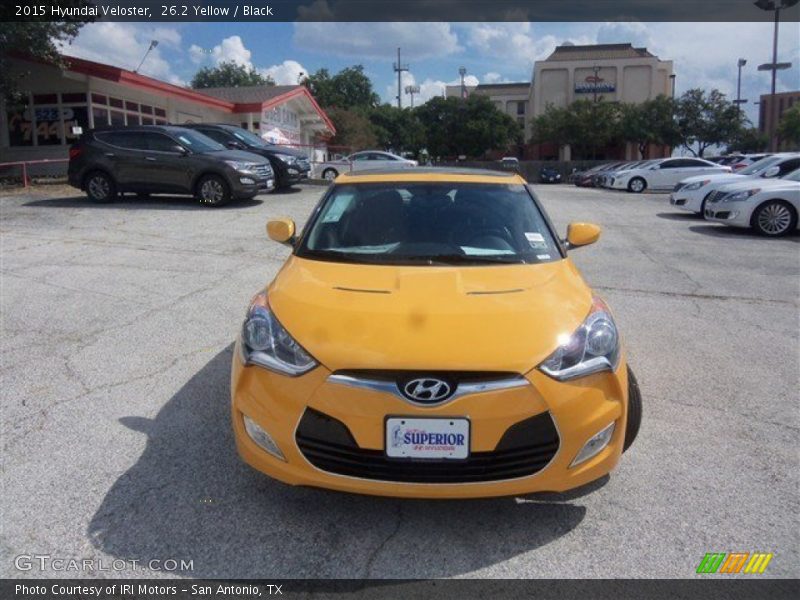 26.2 Yellow / Black 2015 Hyundai Veloster