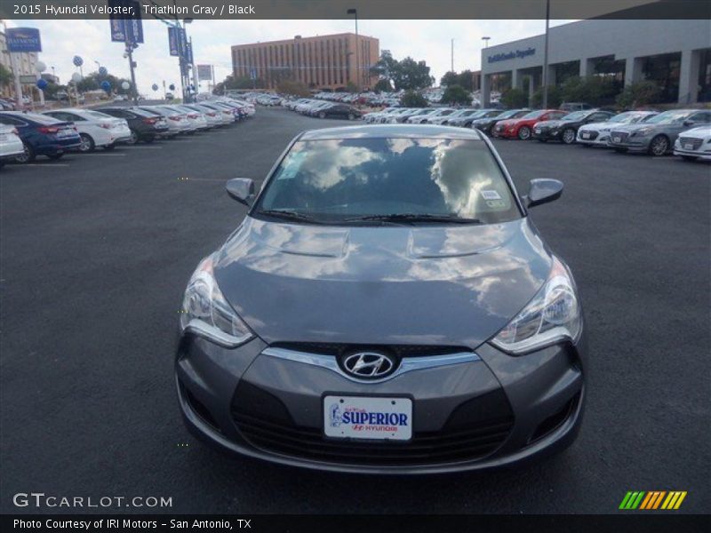 Triathlon Gray / Black 2015 Hyundai Veloster