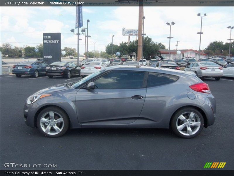 Triathlon Gray / Black 2015 Hyundai Veloster