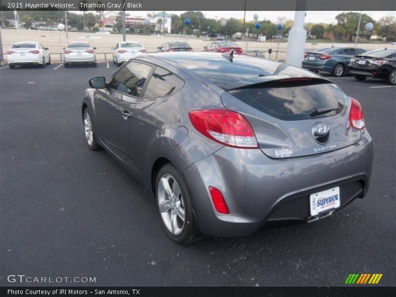 Triathlon Gray / Black 2015 Hyundai Veloster