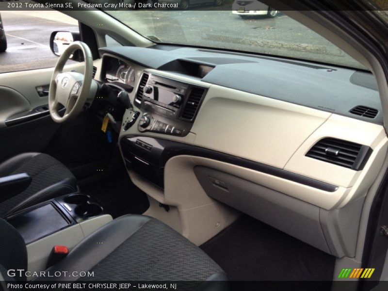 Predawn Gray Mica / Dark Charcoal 2012 Toyota Sienna SE