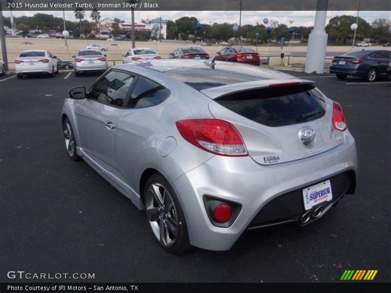 Ironman Silver / Black 2015 Hyundai Veloster Turbo