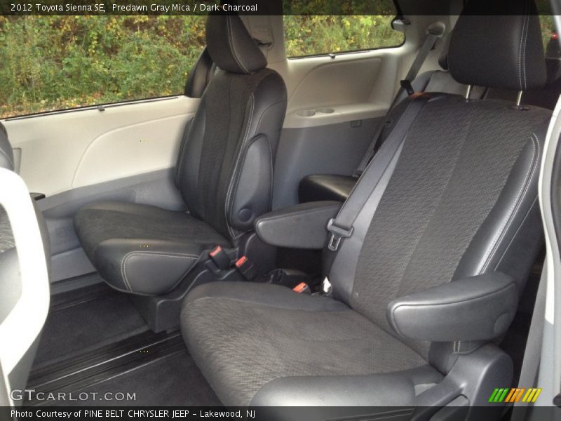 Predawn Gray Mica / Dark Charcoal 2012 Toyota Sienna SE