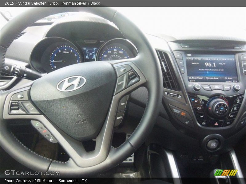 Ironman Silver / Black 2015 Hyundai Veloster Turbo