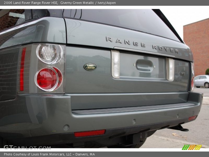 Giverny Green Metallic / Ivory/Aspen 2006 Land Rover Range Rover HSE