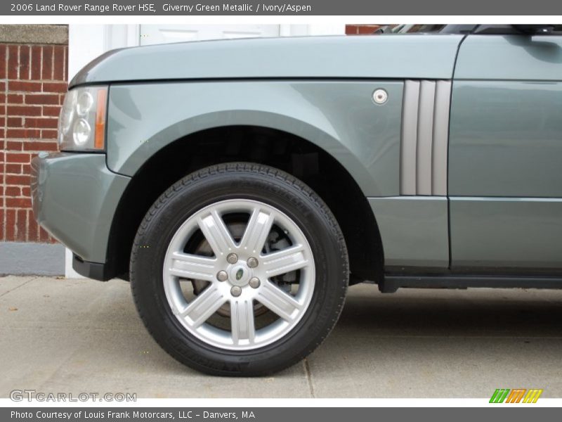 Giverny Green Metallic / Ivory/Aspen 2006 Land Rover Range Rover HSE
