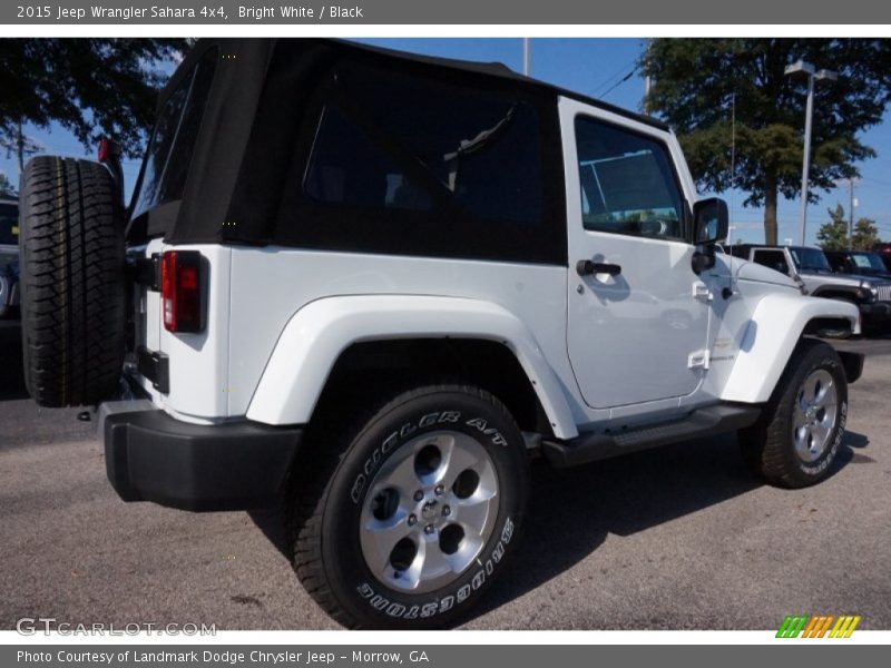 Bright White / Black 2015 Jeep Wrangler Sahara 4x4