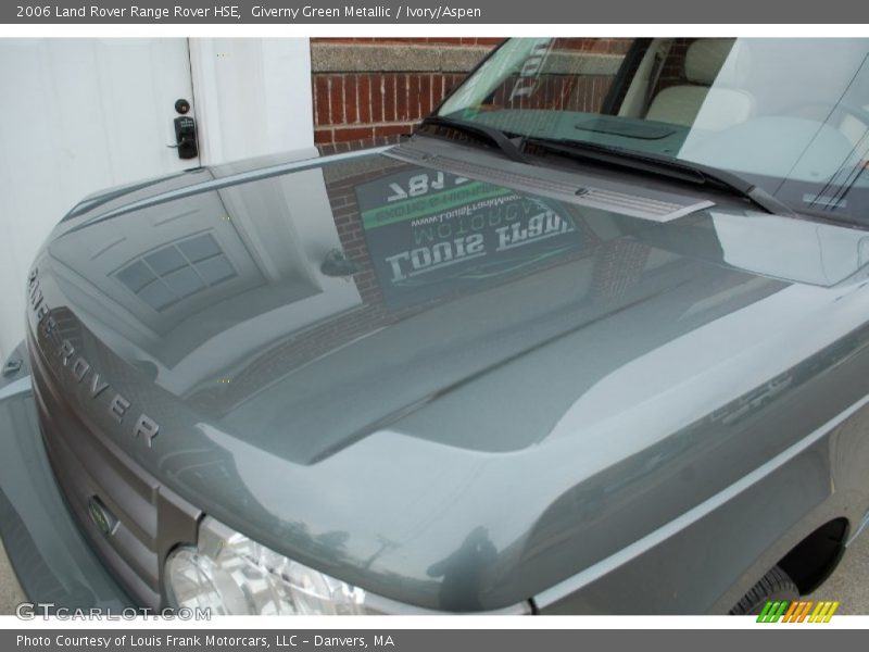 Giverny Green Metallic / Ivory/Aspen 2006 Land Rover Range Rover HSE