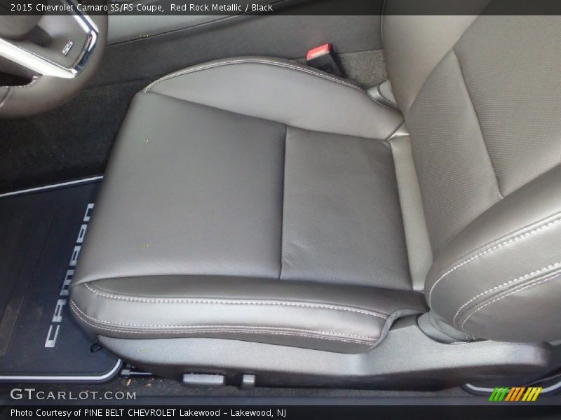 Red Rock Metallic / Black 2015 Chevrolet Camaro SS/RS Coupe