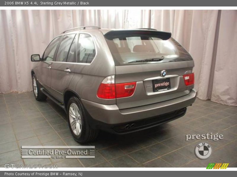 Sterling Grey Metallic / Black 2006 BMW X5 4.4i
