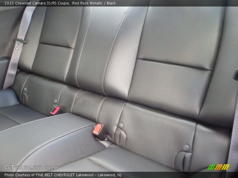 Red Rock Metallic / Black 2015 Chevrolet Camaro SS/RS Coupe