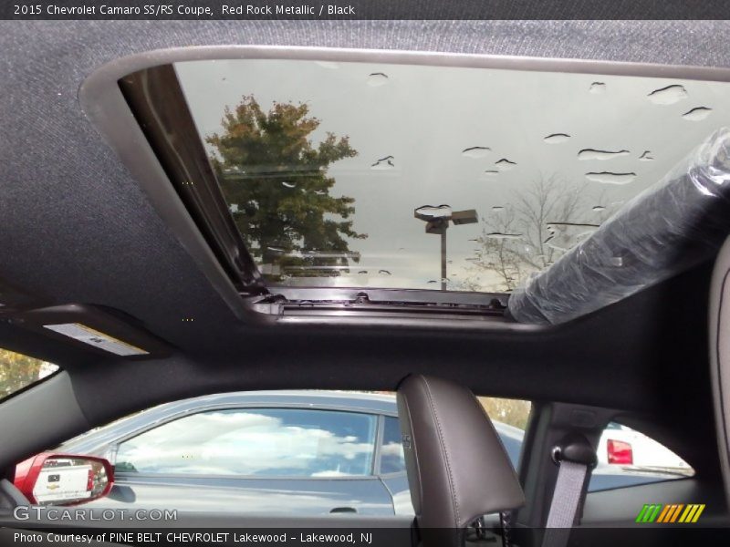 Red Rock Metallic / Black 2015 Chevrolet Camaro SS/RS Coupe