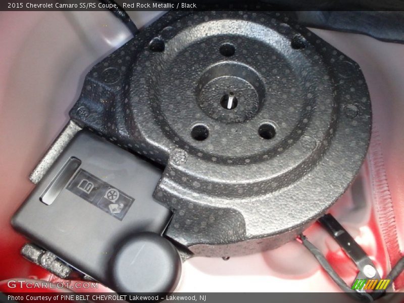 Red Rock Metallic / Black 2015 Chevrolet Camaro SS/RS Coupe