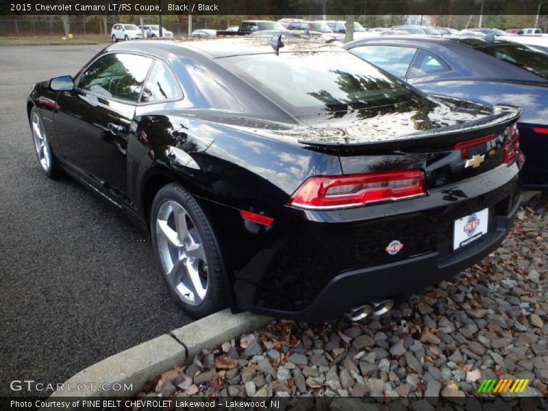 Black / Black 2015 Chevrolet Camaro LT/RS Coupe