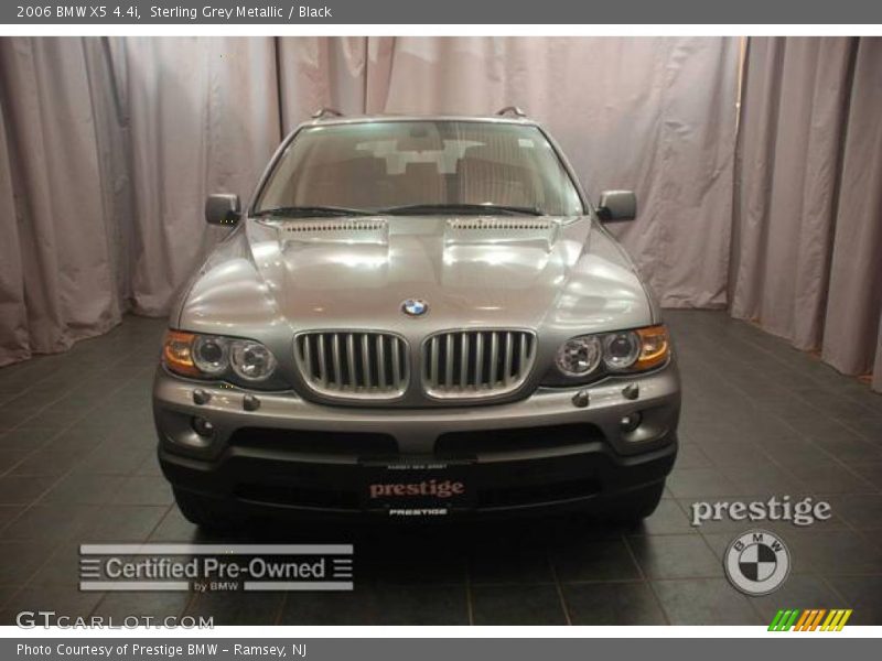 Sterling Grey Metallic / Black 2006 BMW X5 4.4i