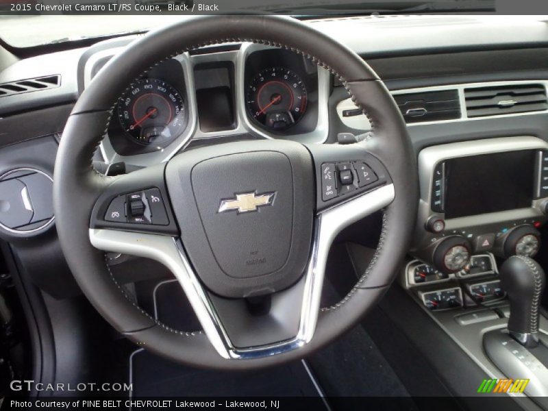 Black / Black 2015 Chevrolet Camaro LT/RS Coupe
