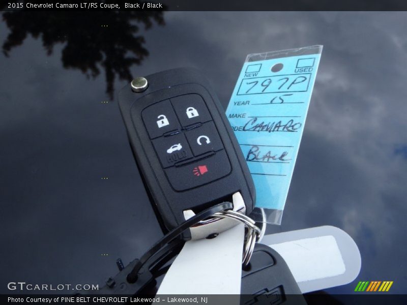Black / Black 2015 Chevrolet Camaro LT/RS Coupe