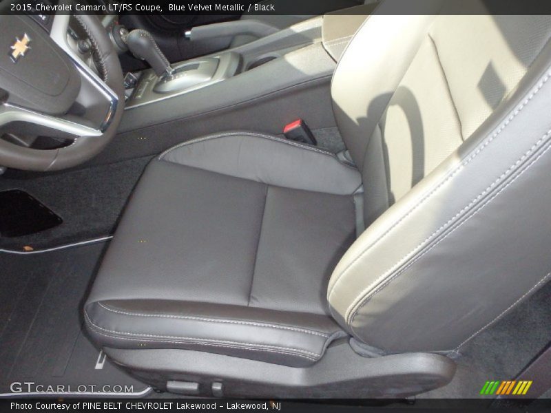 Blue Velvet Metallic / Black 2015 Chevrolet Camaro LT/RS Coupe