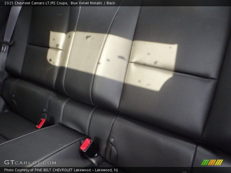 Blue Velvet Metallic / Black 2015 Chevrolet Camaro LT/RS Coupe